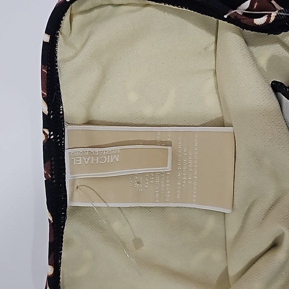 Michael Kohrs Size 8 bathing suit  logo Brown black Sexy - Picture 7 of 9